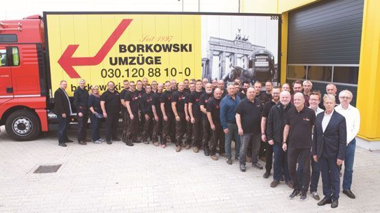 Bild Borkowski Umzüge Berlin Mitarbeiter
