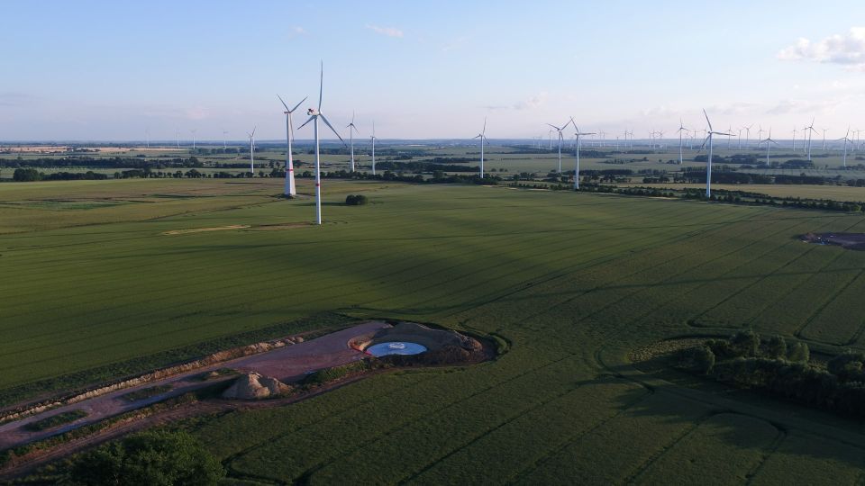 Windkraftanlagen der On-Site-Service GmbH