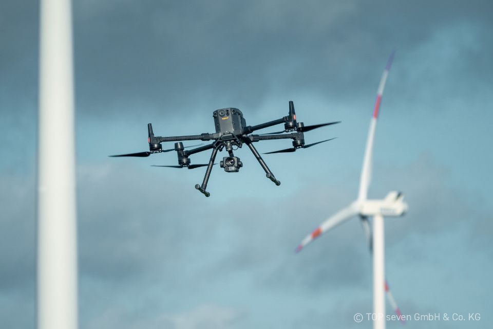 Drohne der On-Site-Service GmbH