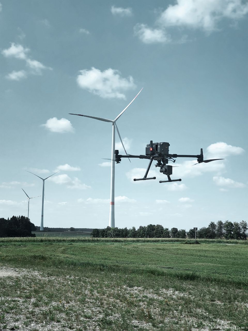 Drohne der On-Site-Service GmbH