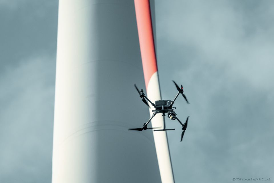 Drohne der On-Site-Service GmbH