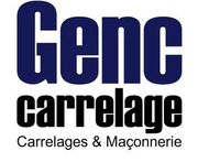 Logo Genc carrelage, entreprise spécialisée en pose et réparation de carrelage, travaux de rénovation et de démolition