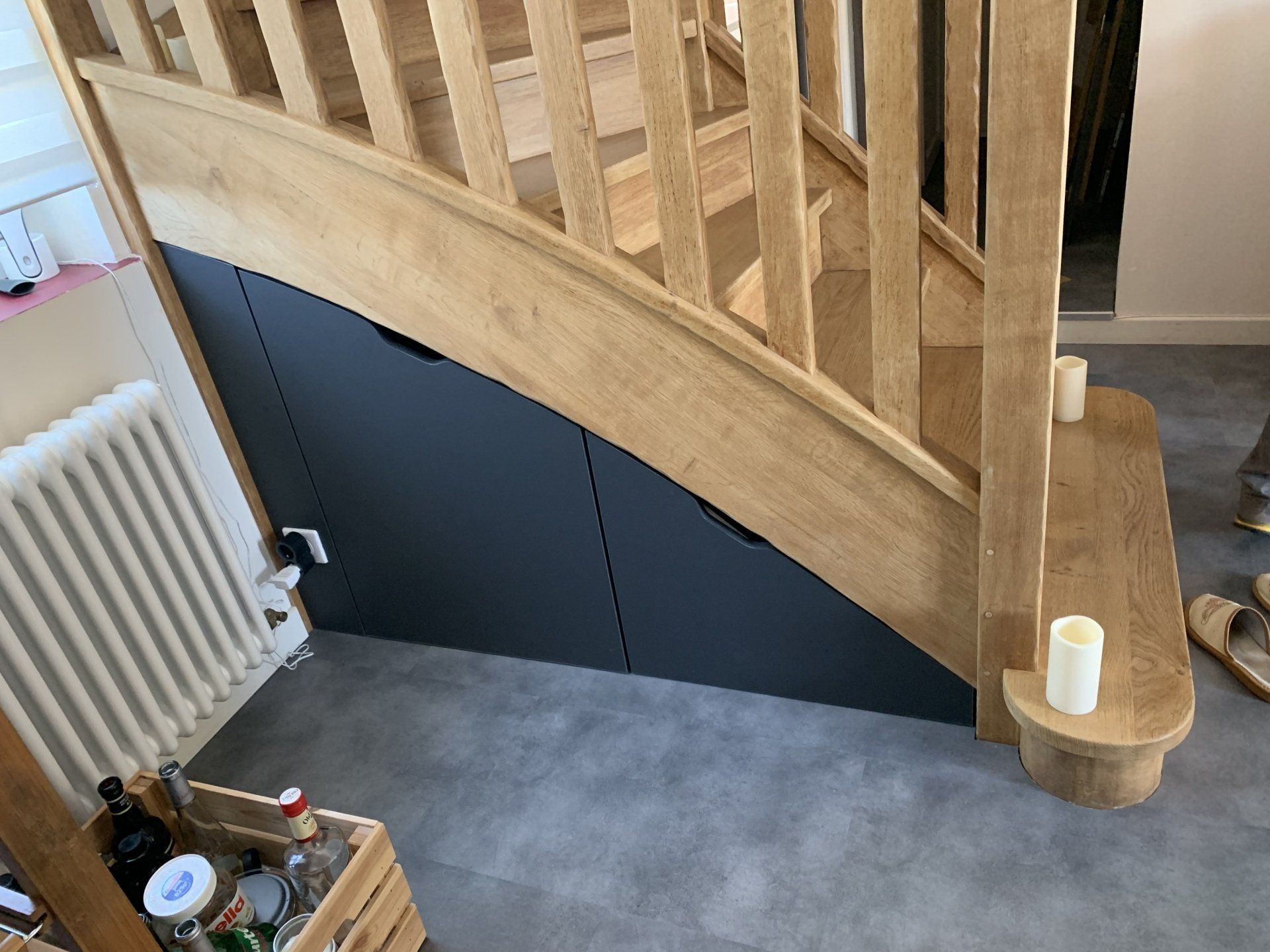 Escalier en bois