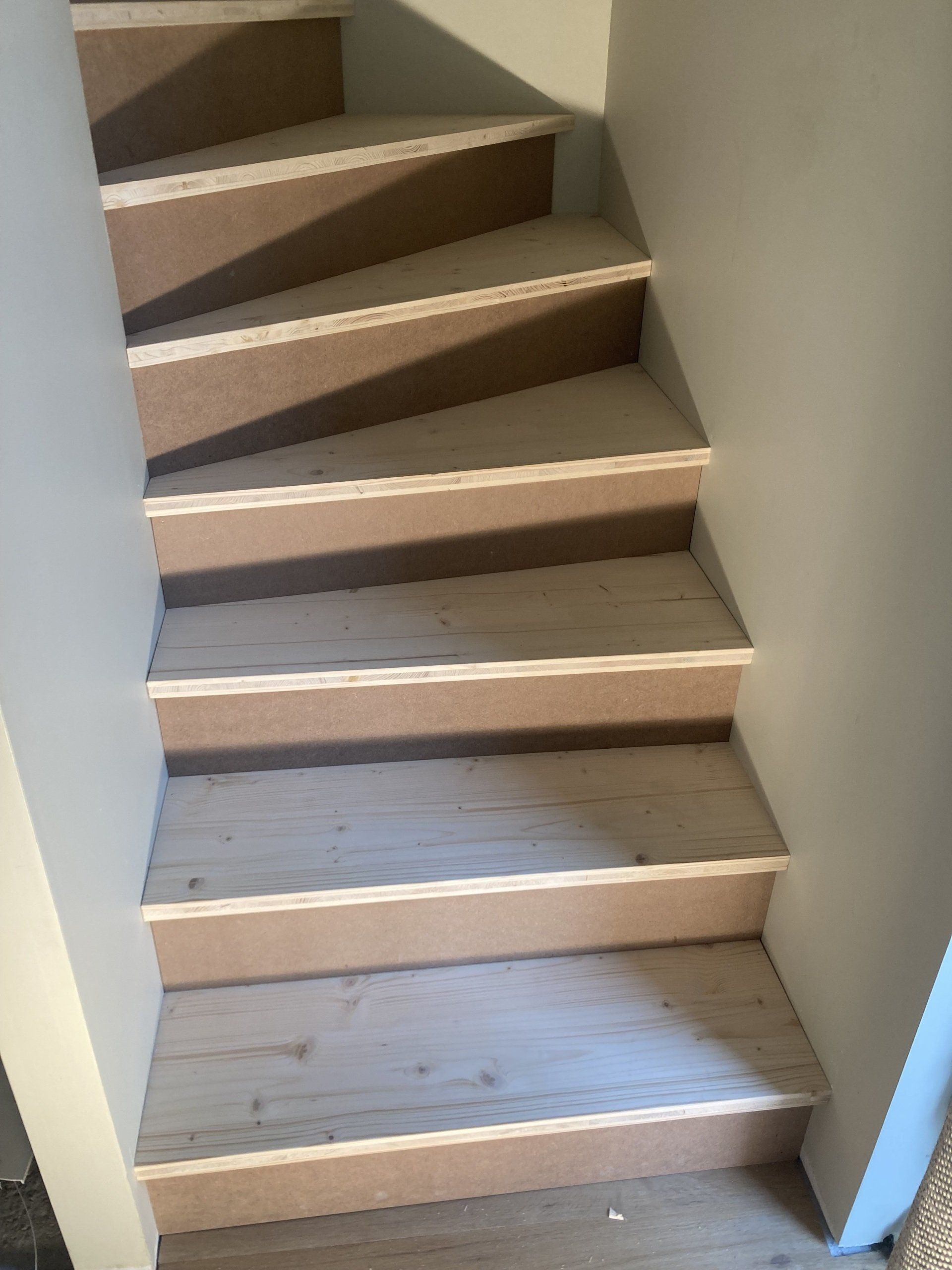 Escaliers en parquet