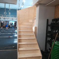 Structure escaliers en bois