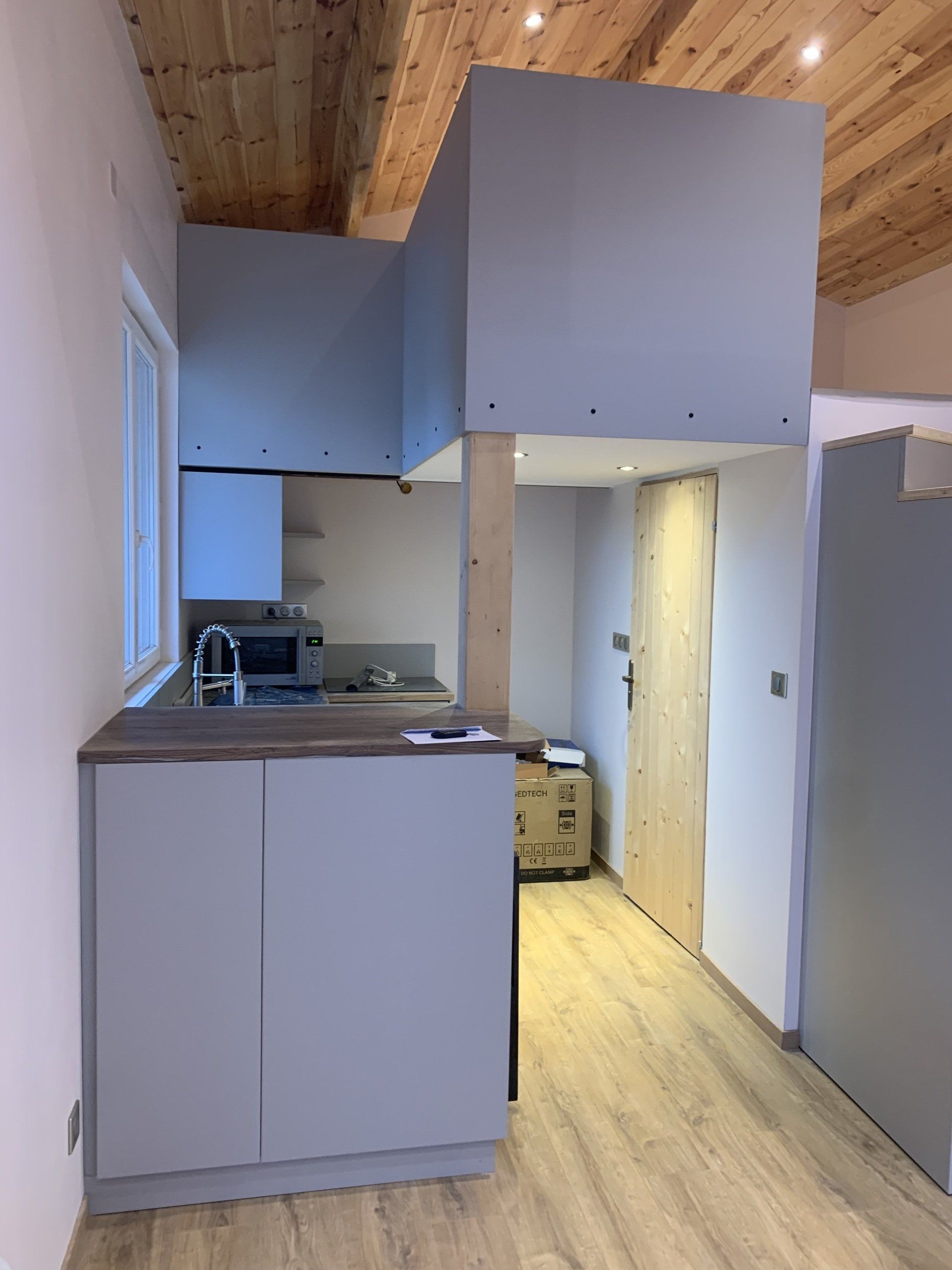 Petite cuisine aménagée