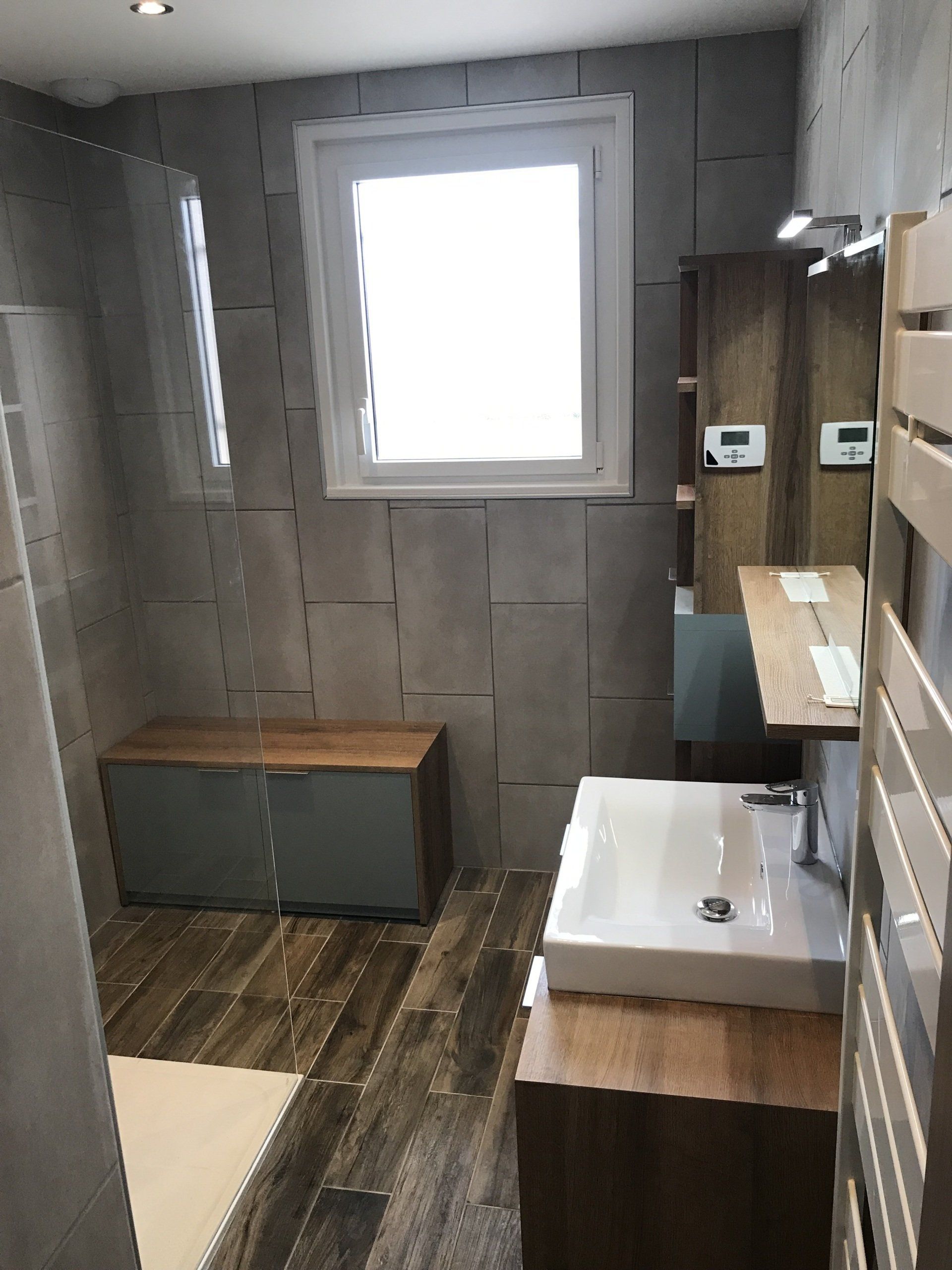 Salle de bain parquet