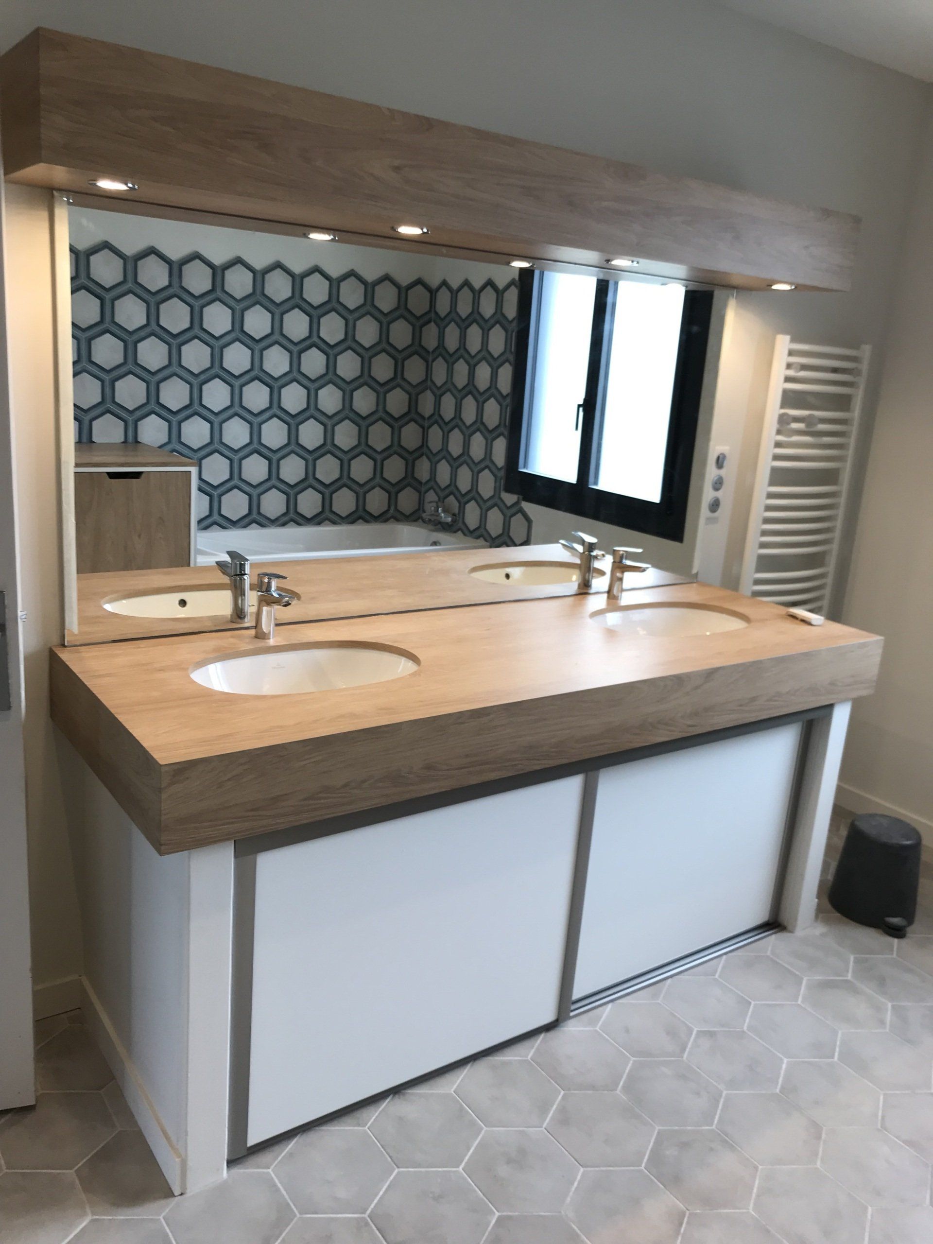 Meuble double vasque