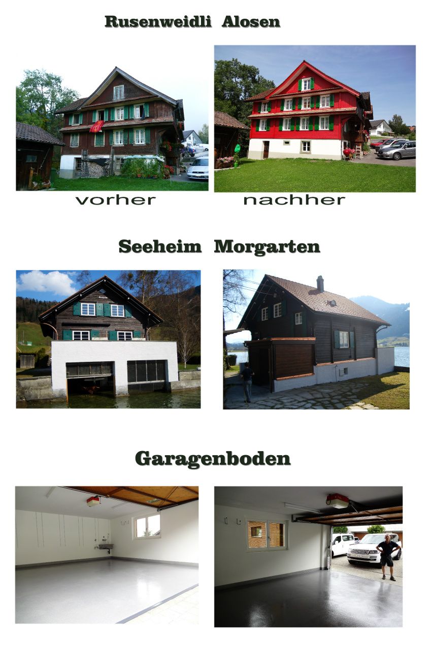 Vorher Nachher Bilder - nu.me.ro GmbH in Oberägeri