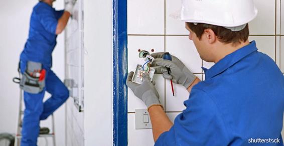 Électricité générale entreprises - Câblage interrupteur boitier