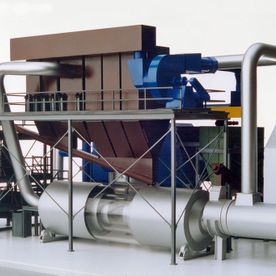 Schlammtrocknungsanlage im Mst. 1:33 1/3