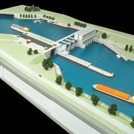 Funktionsdesign Schleusenanlage; Museum Verkehrsdrehscheibe VFM-Design