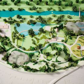 Tierpark Mst. 1:500; Fahrni Breitenfeld Gysin Landschaftsarchitekten