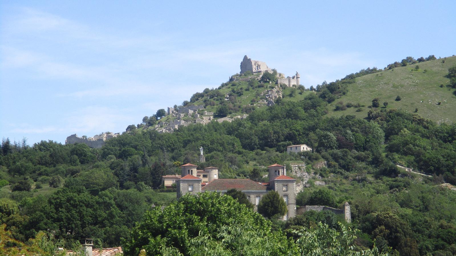 Château de Crussol à Saint-Péray