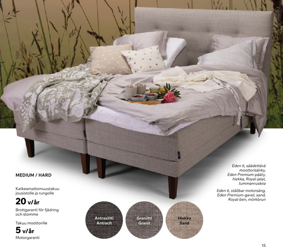 Eden 6 runkosänky