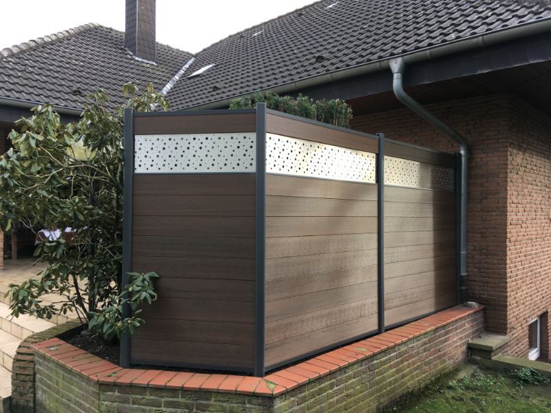 Sichttrennung im Garten