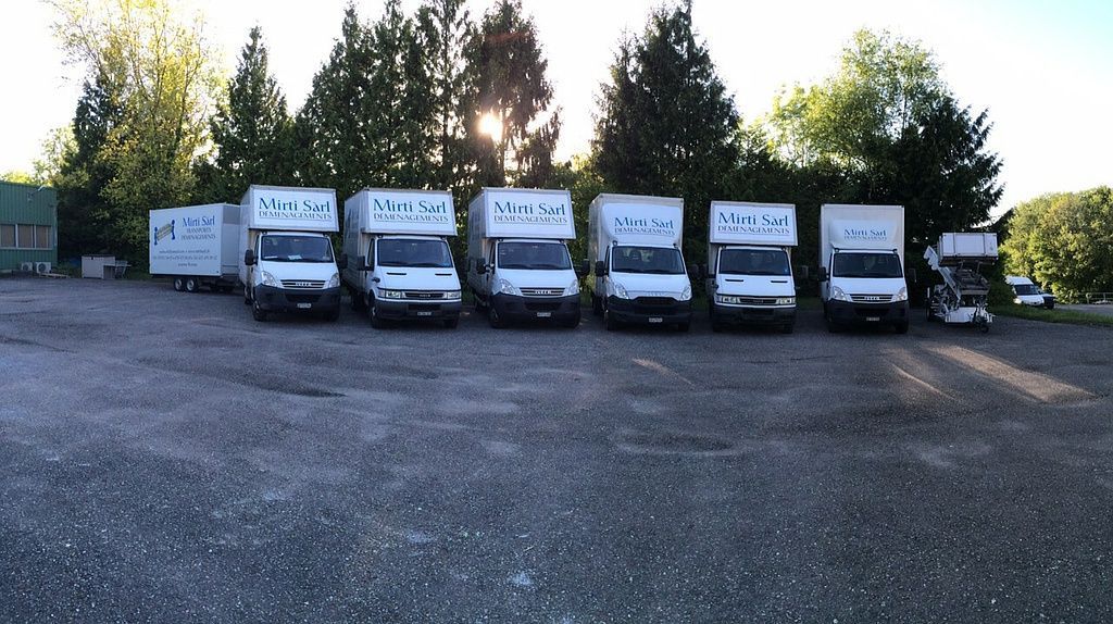 Nos véhicules - Mirti Sàrl - Chavannes-près-Renens
