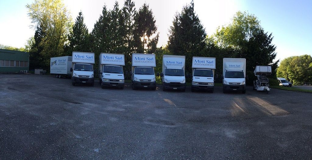 Nos camions - Mirti Sàrl - Chavannes-près-Renens