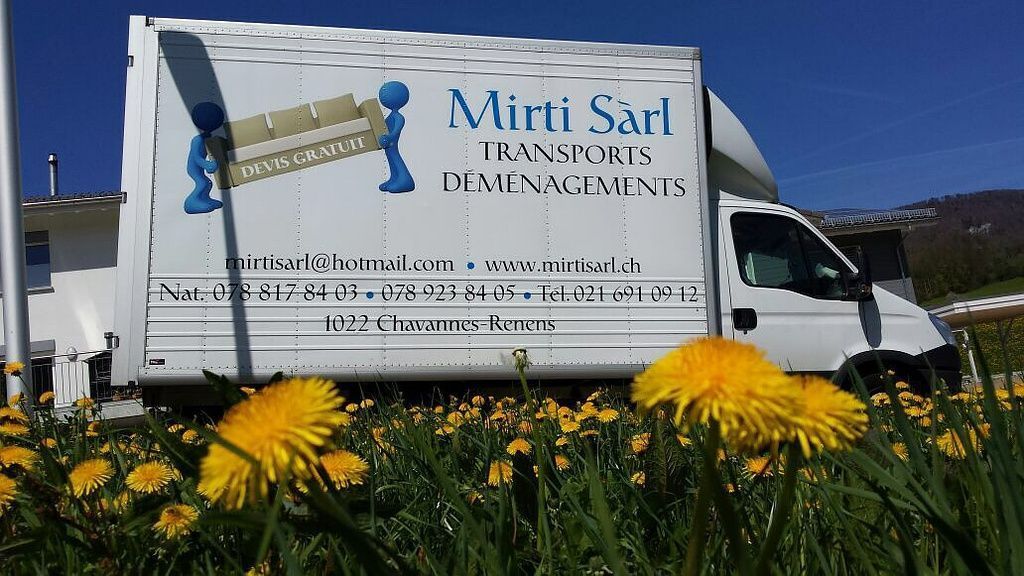 Déménagement dans toute la Suisse - Mirti Sàrl - Chavannes-près-Renens
