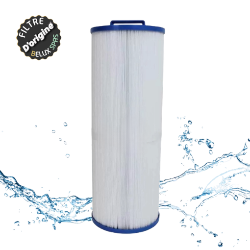 Filtre long blanc pour spa et spa de nage