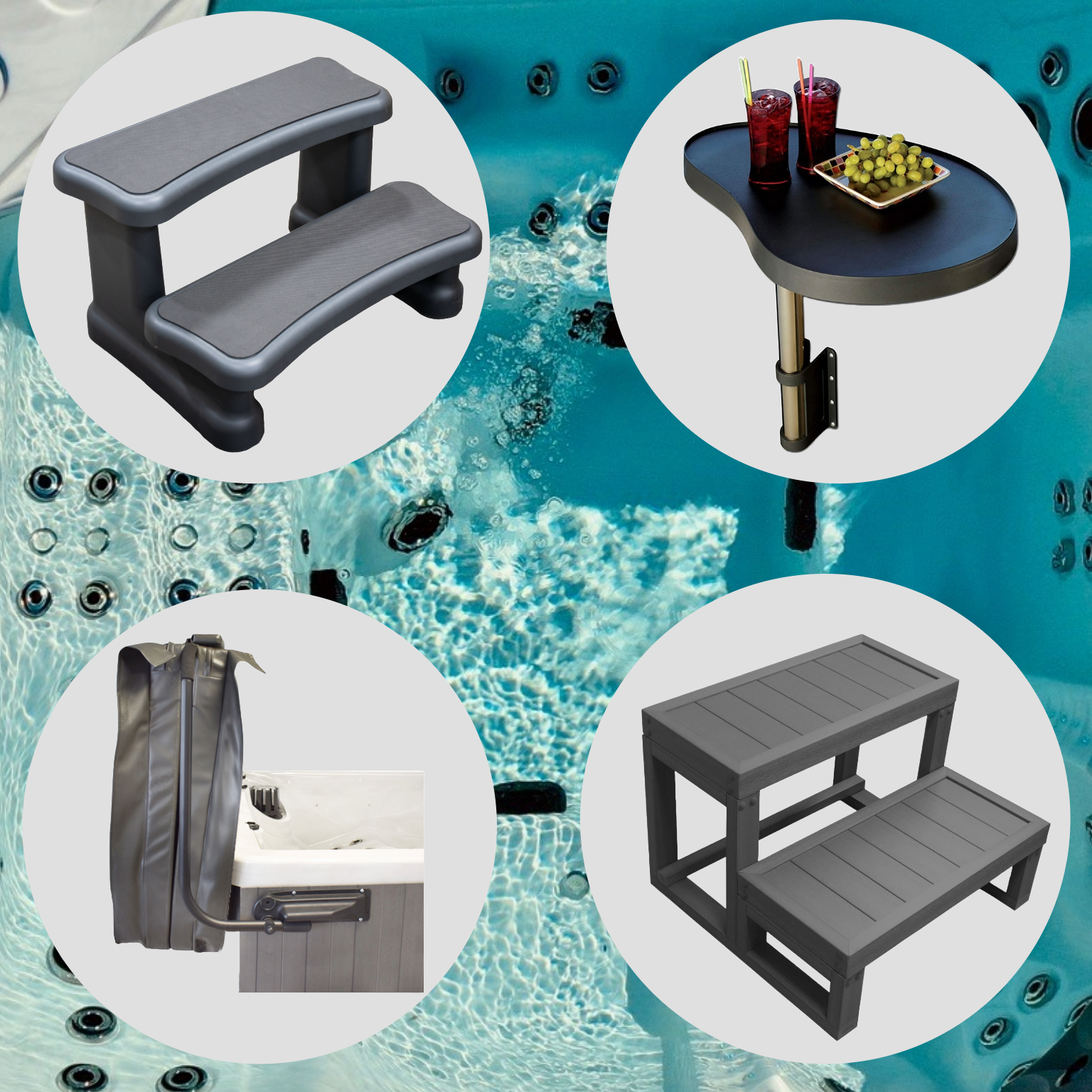 Accessoires pour spas et jacuzzi