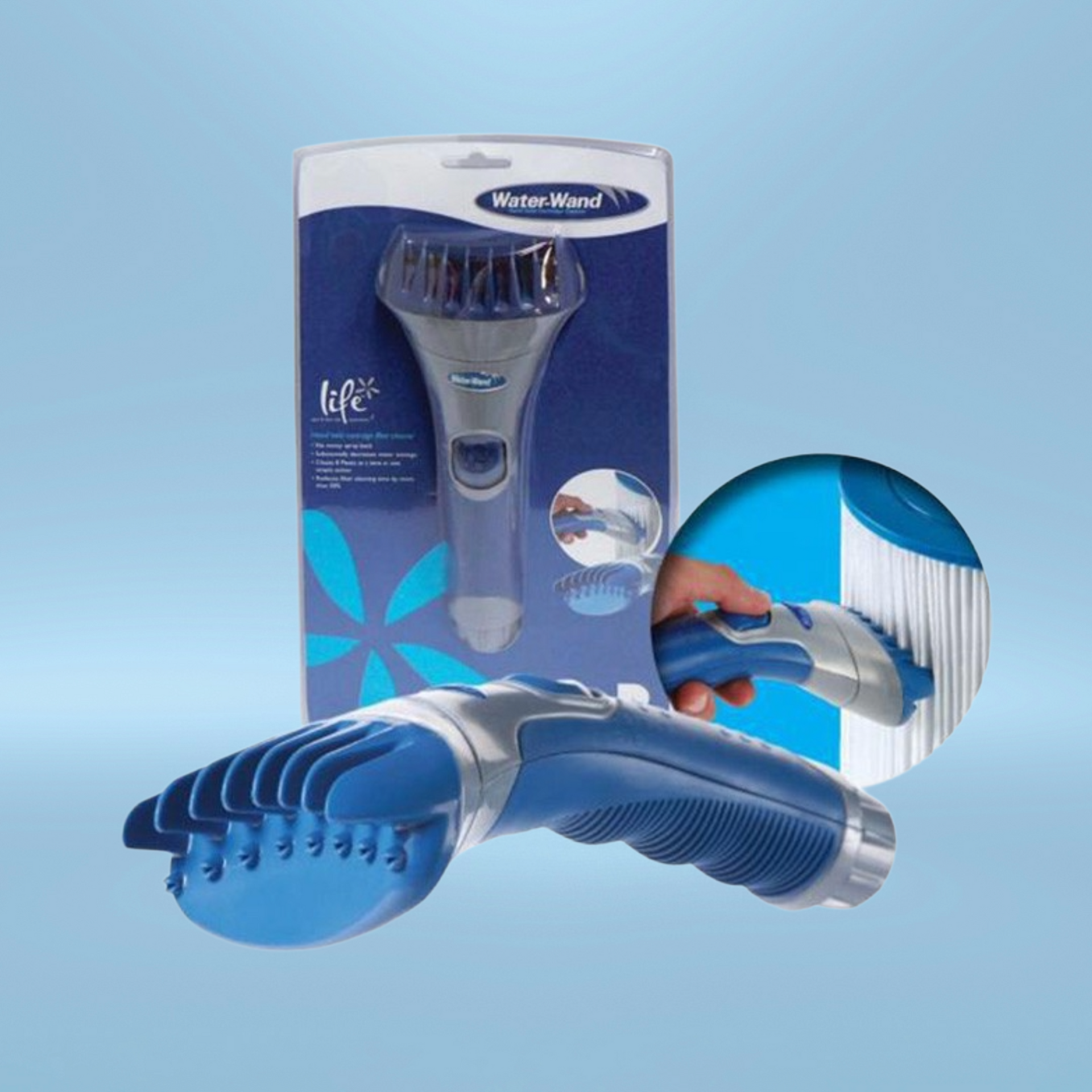 Brosse de nettoyage filtres LIFE pour spas