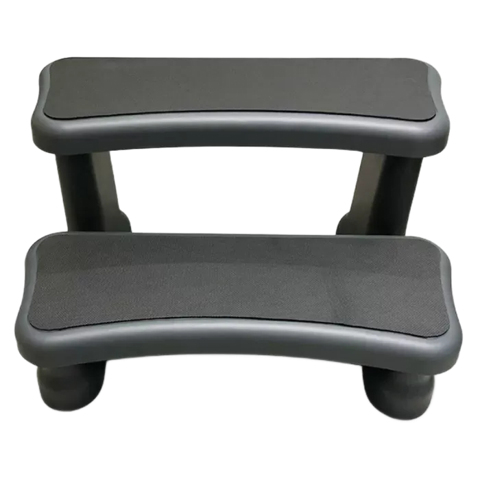 Escalier confort anthracite pour spas