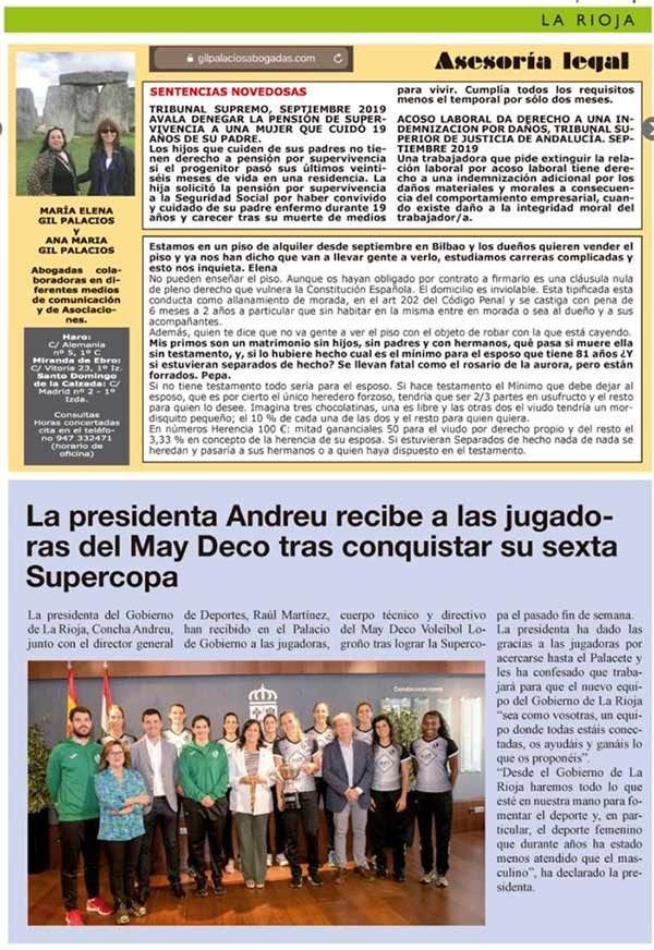 El presidente y el equipo May Deco celebran la victoria en la Supercopa.