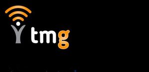 Se muestra un logotipo de ytmg sobre un fondo negro.