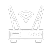 Esquema de un dispositivo, posiblemente un altavoz de audio, con elementos decorativos encima.