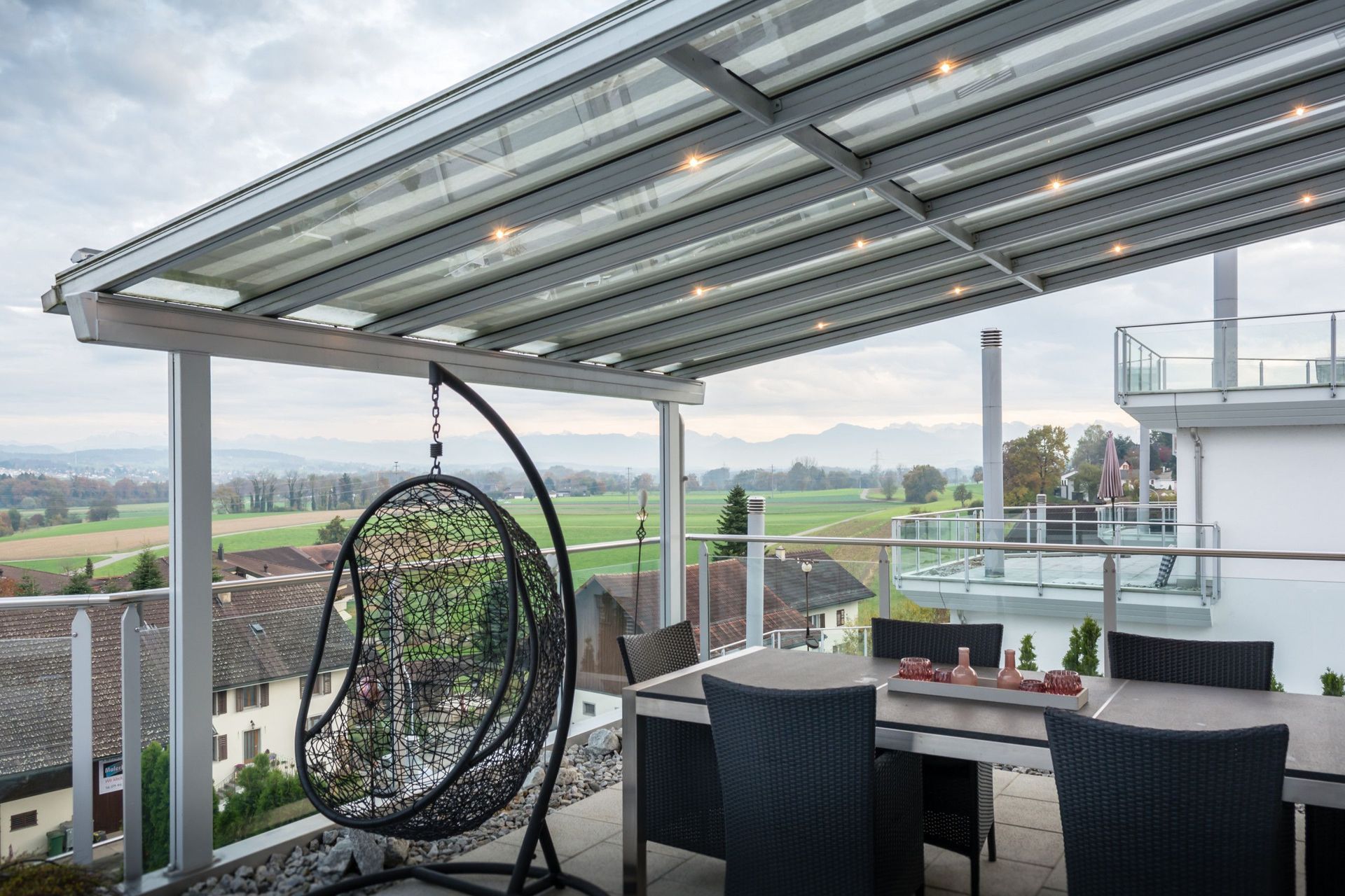 Beschattung Soltech Sonnen- und Wetterschutz Geroldswil
