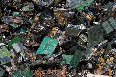 Schrott auf einem Haufen