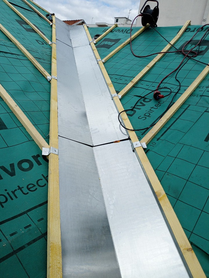 Isolation de couverture