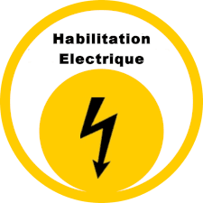 Logo habilitation électrique