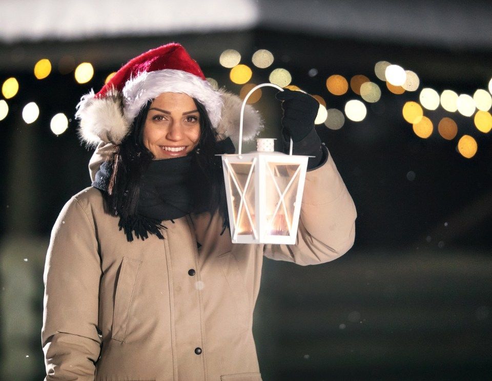 Jouluinen henkilökuva