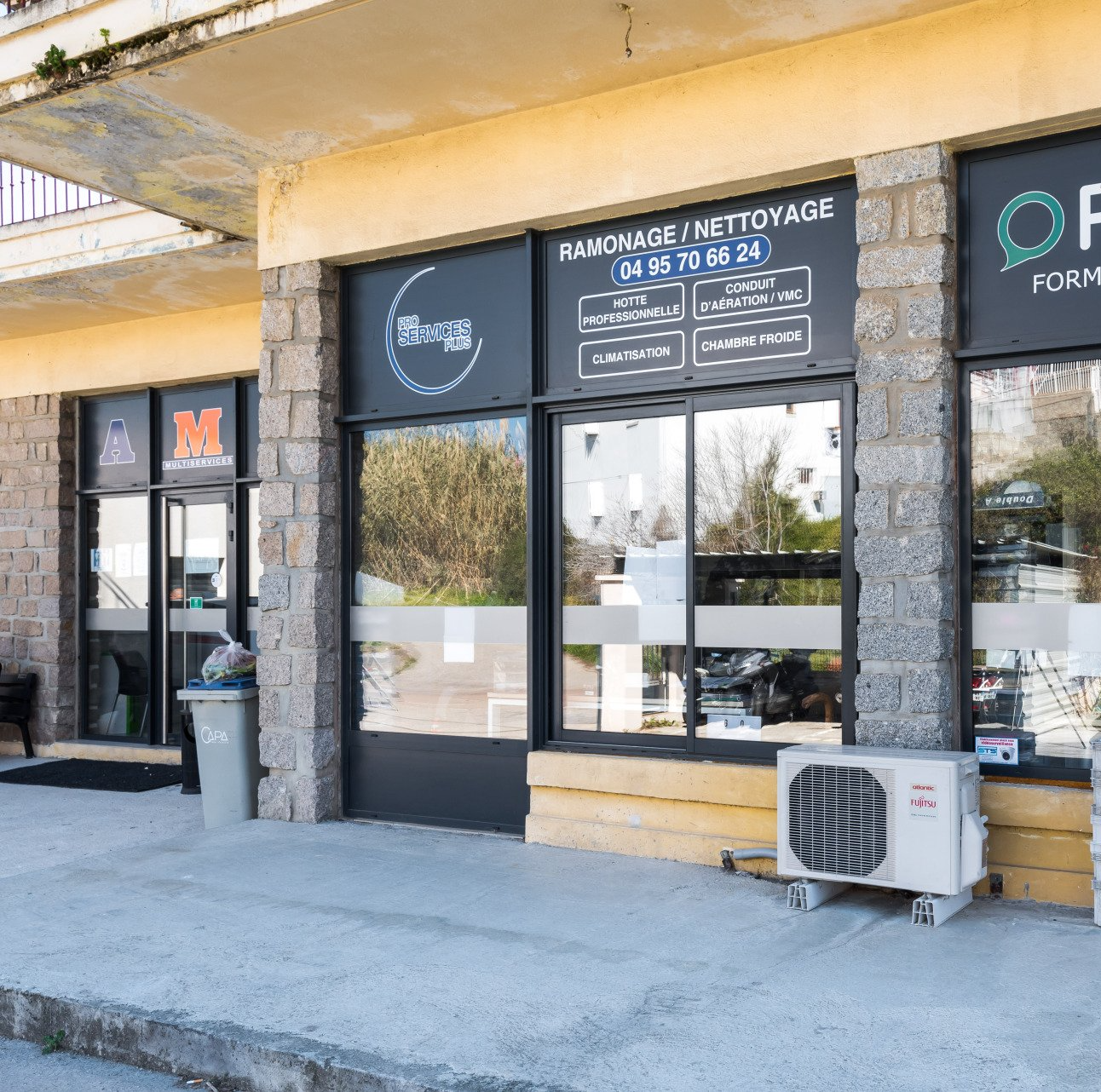 Localisation de l'entreprise Pro Services Plus