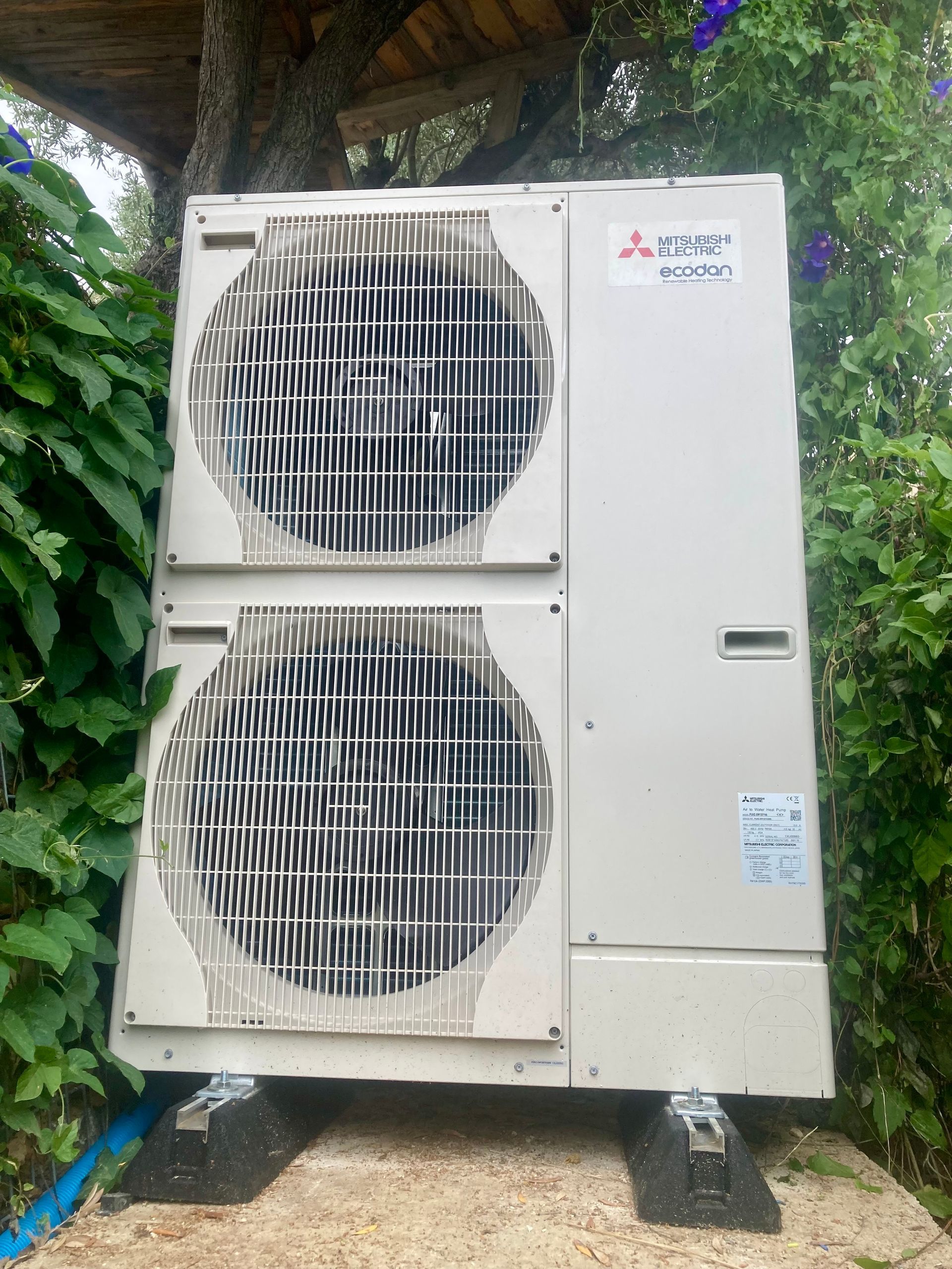 Unités extérieures d'une PAC