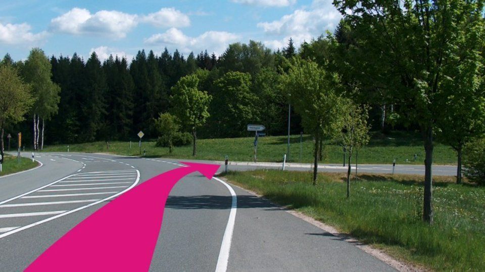 Anfahrt zur Autolackiererei Schott