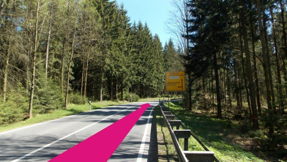 Anfahrt zur Autolackiererei Schott