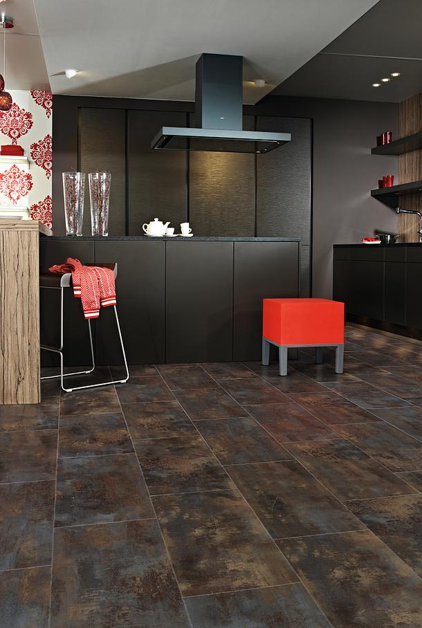 Parquet LVT imitation rouille