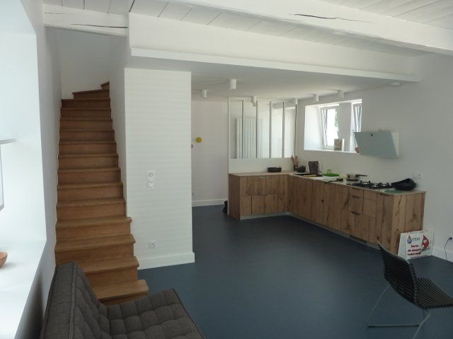 Placo escalier après