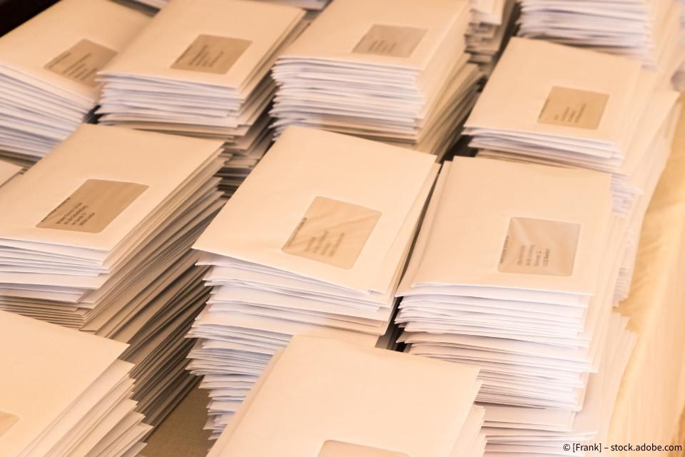 Briefumschläge der EPA DIRECT GmbH