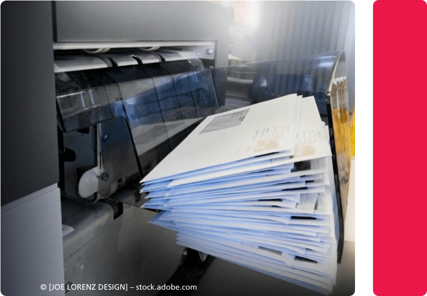 Postablage der EPA DIRECT GmbH