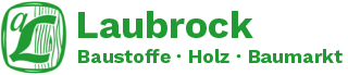 Logo für Laubrock - Baustoffe, Holz, Baumarkt