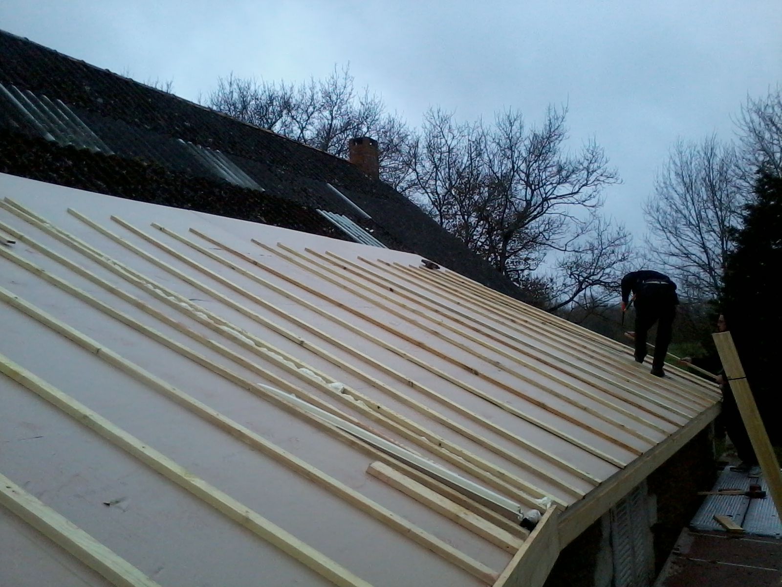 Contre-lattage - Isolation de toiture