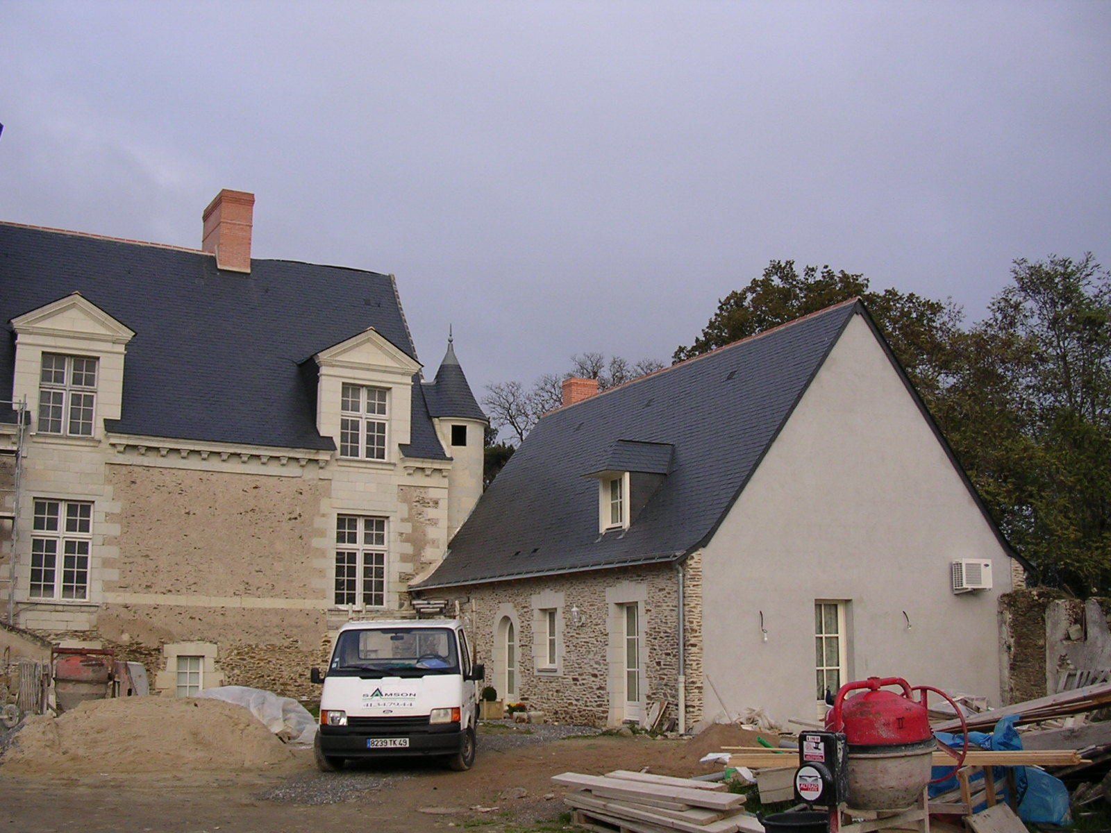 Des travaux de rénovation de toiture