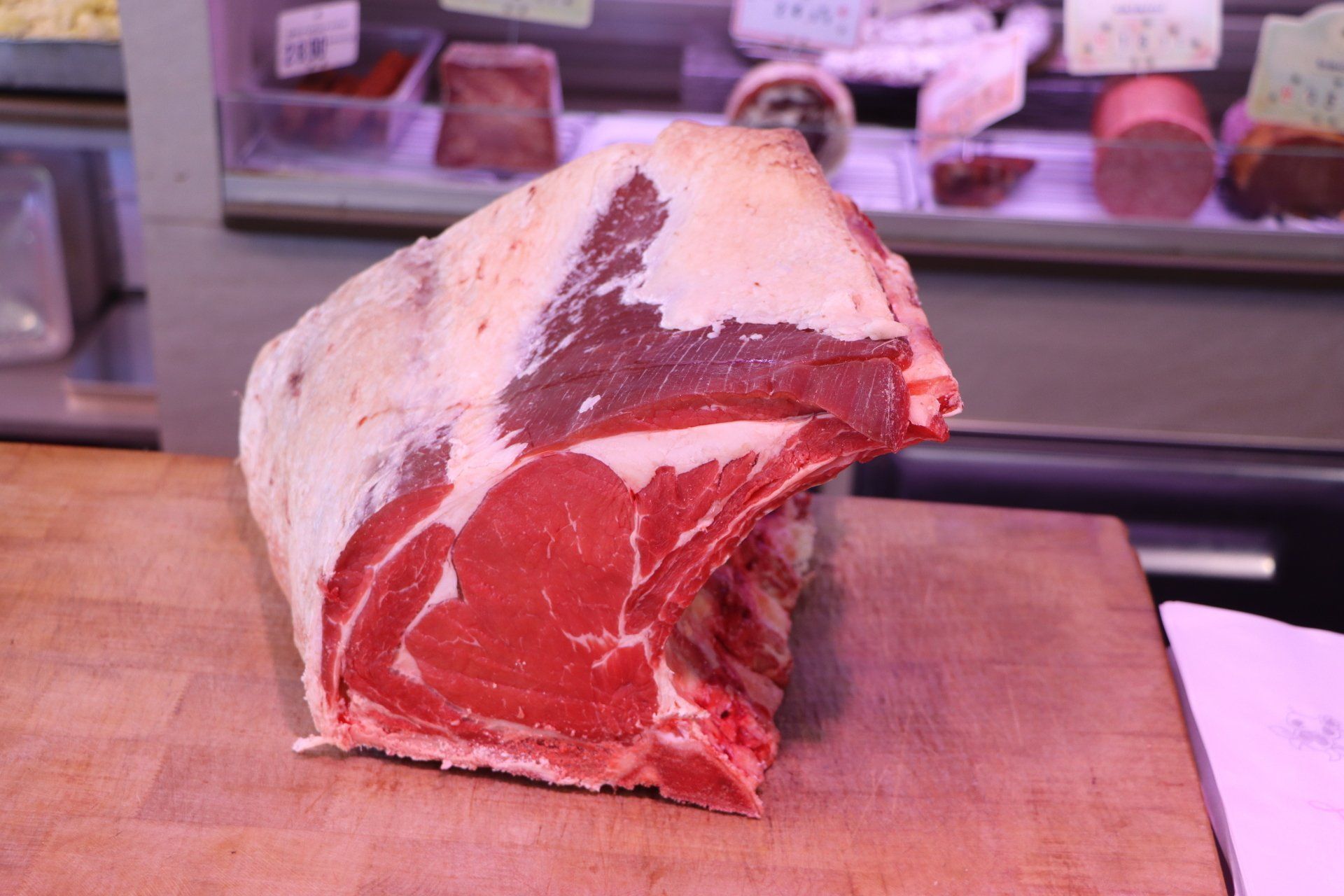 Vente de côte de boeuf
