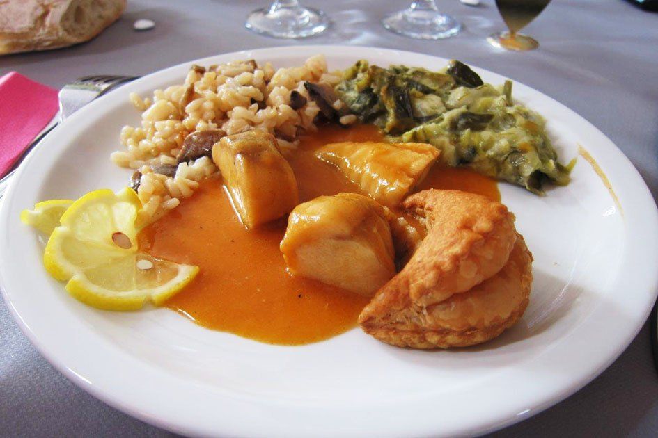 Préparation plat traiteur