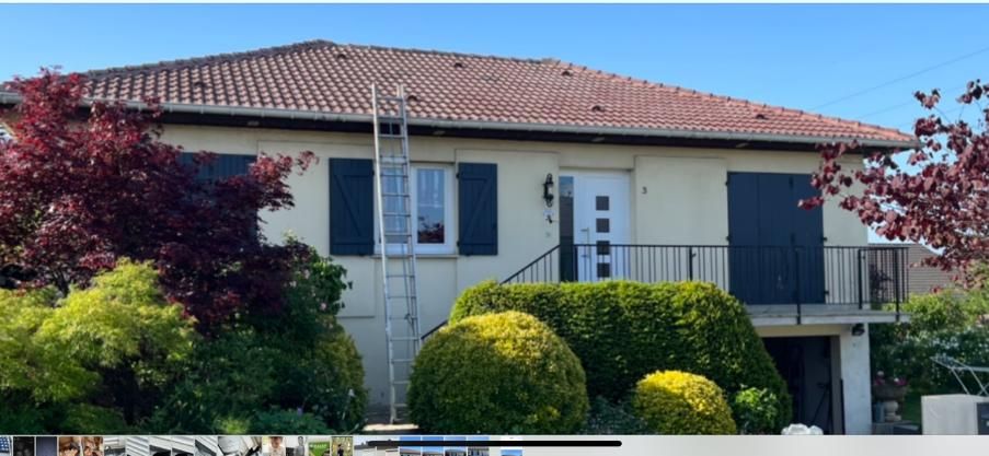 Maison aux tuiles propres