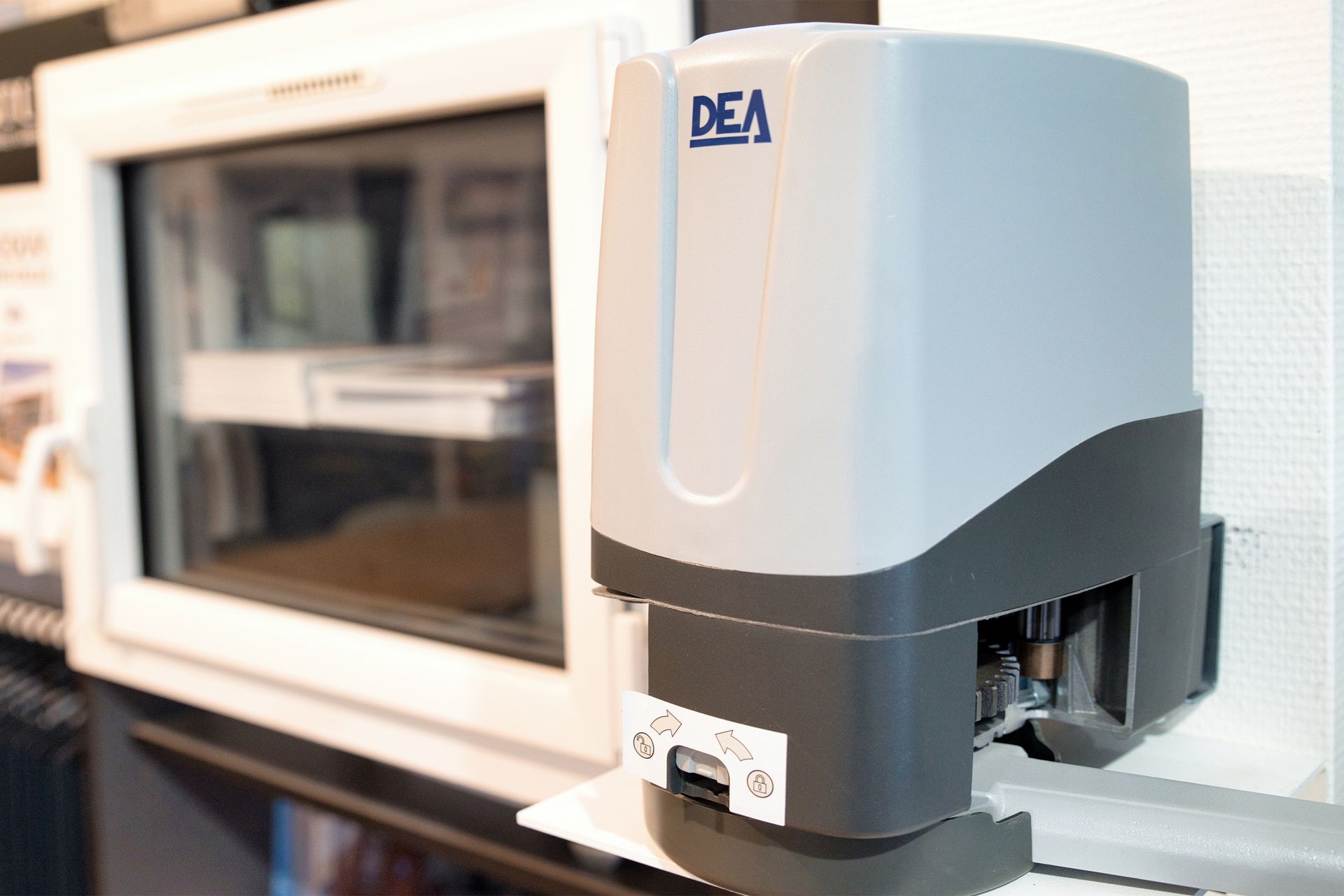 Photo d'une motorisation de portail DEA